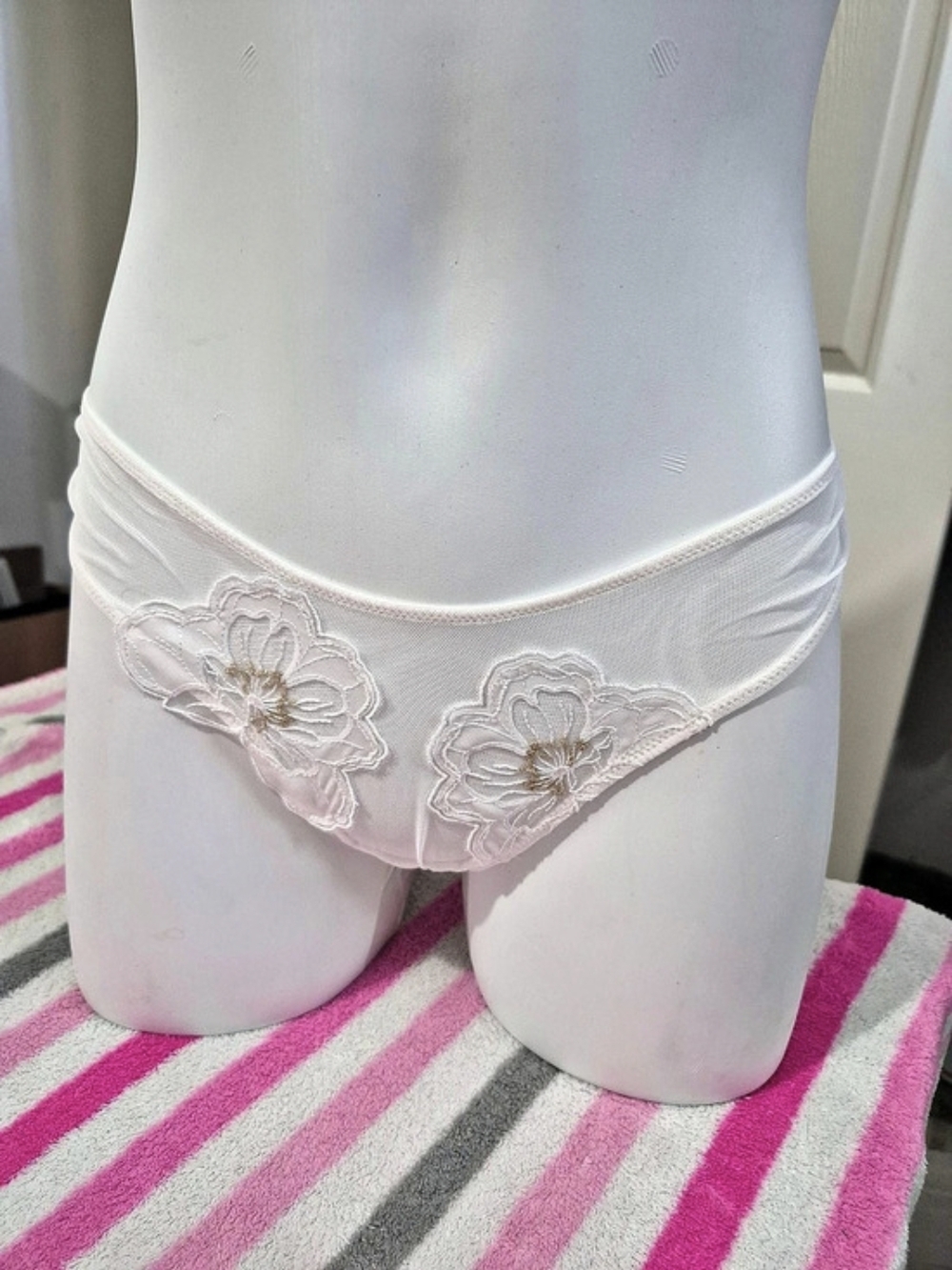 Victoria's Secret Embroidery Brazilian Panty